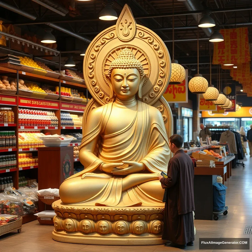 Buddha supermarket