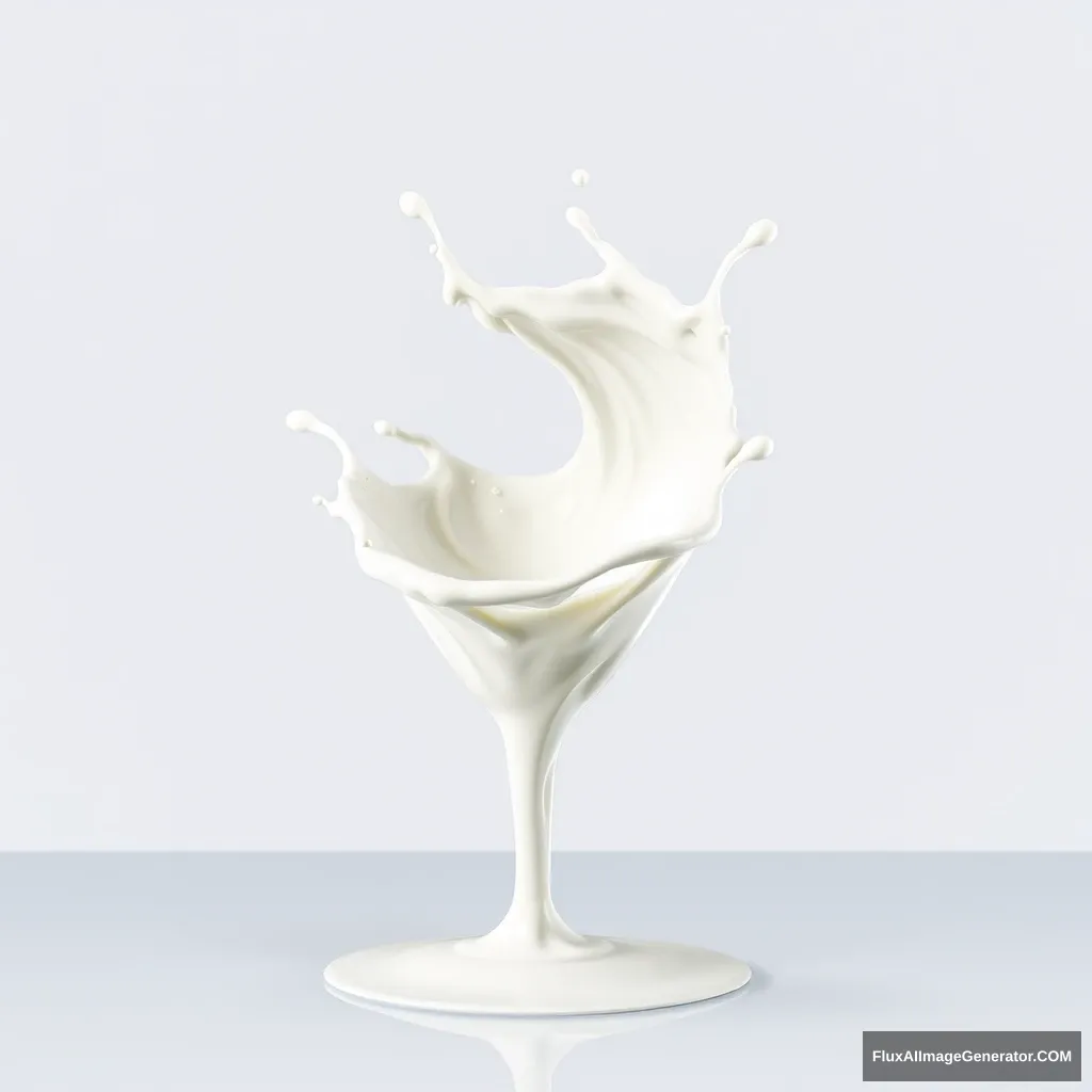 splash milk - Image