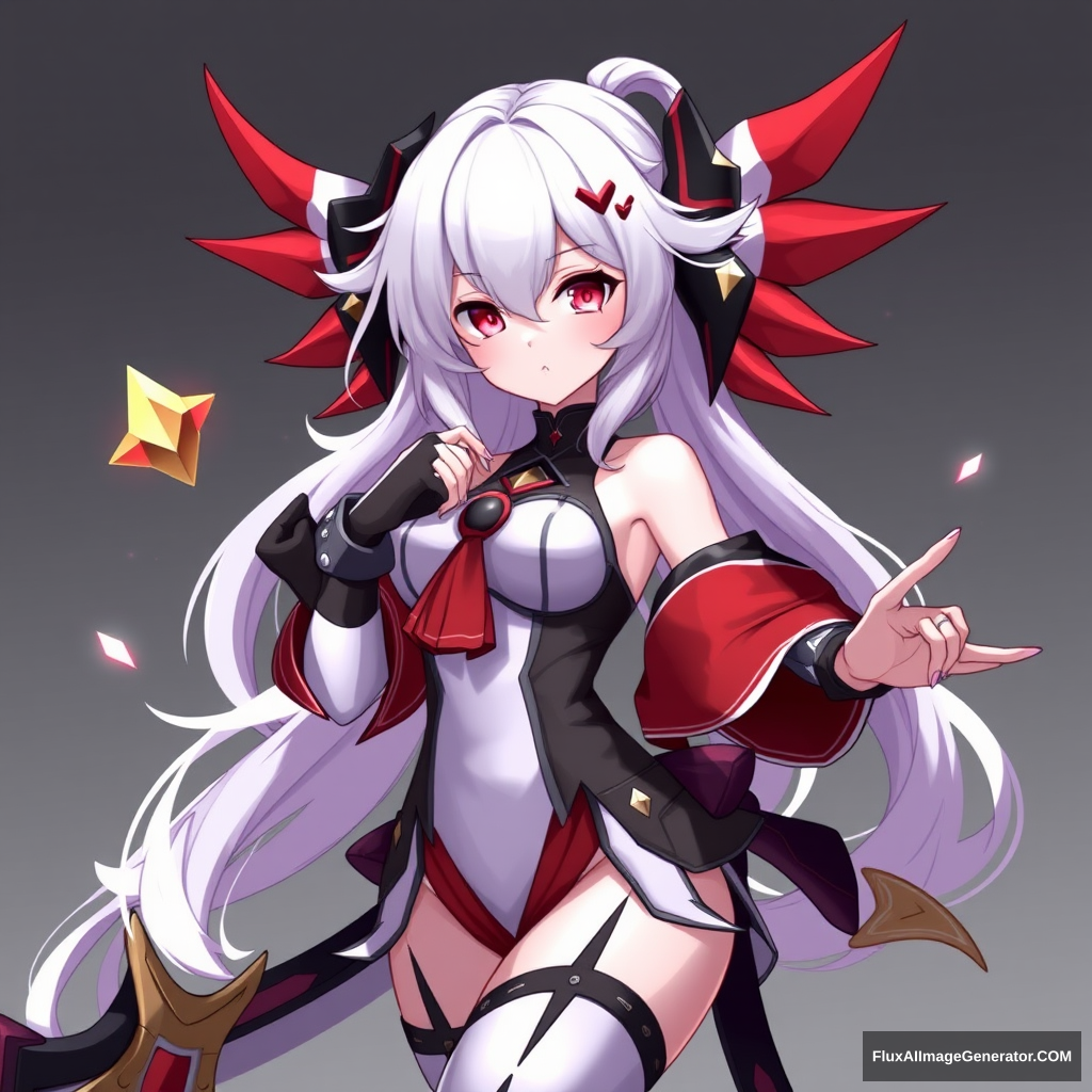 Himeko from the Honkai game - Image