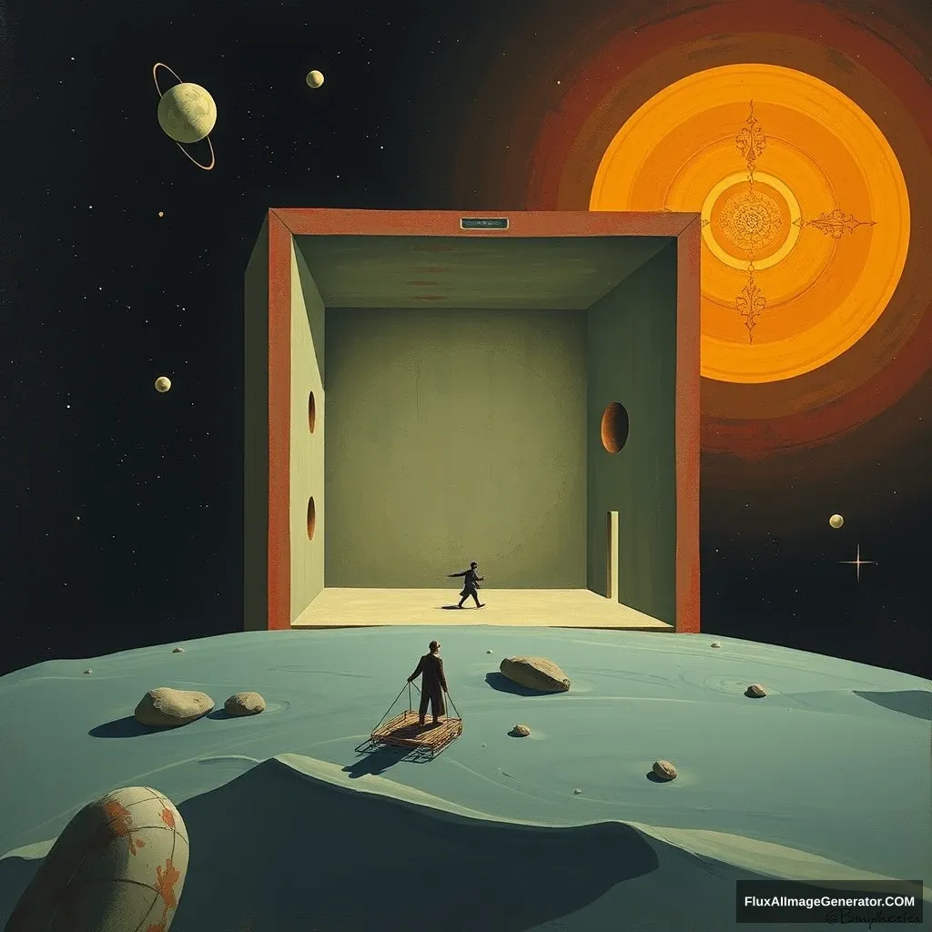 Box of alternate reality, by Kandinsky, by Lissitzky, by Dali, minimalism,
[style by Rob Gonsalves | style by Dan McPharlin | style by Igor Morski | style by Andrzej Grenda | style by Agostino Arrivabene]
[by Sam Toft | by Victor Pasmore | style of Andre Kohn]

On a distant planet in an alternate reality, by Zdzislaw Beksinski
by Paul Gustav Fischer, realism, surreal
BREAK
by Annie Soudain
by Marc Davis
in Renaissance style, impressionism,
[style by Rob Gonsalves | style by Dan McPharlin | style by Igor Morski | style by Andrzej Grenda | style by Agostino Arrivabene], by Roger Dean
BREAK
realism, rage, attack

by Ash Andrei Arinouch
Frank Miller

by Jimmy Lawlor,