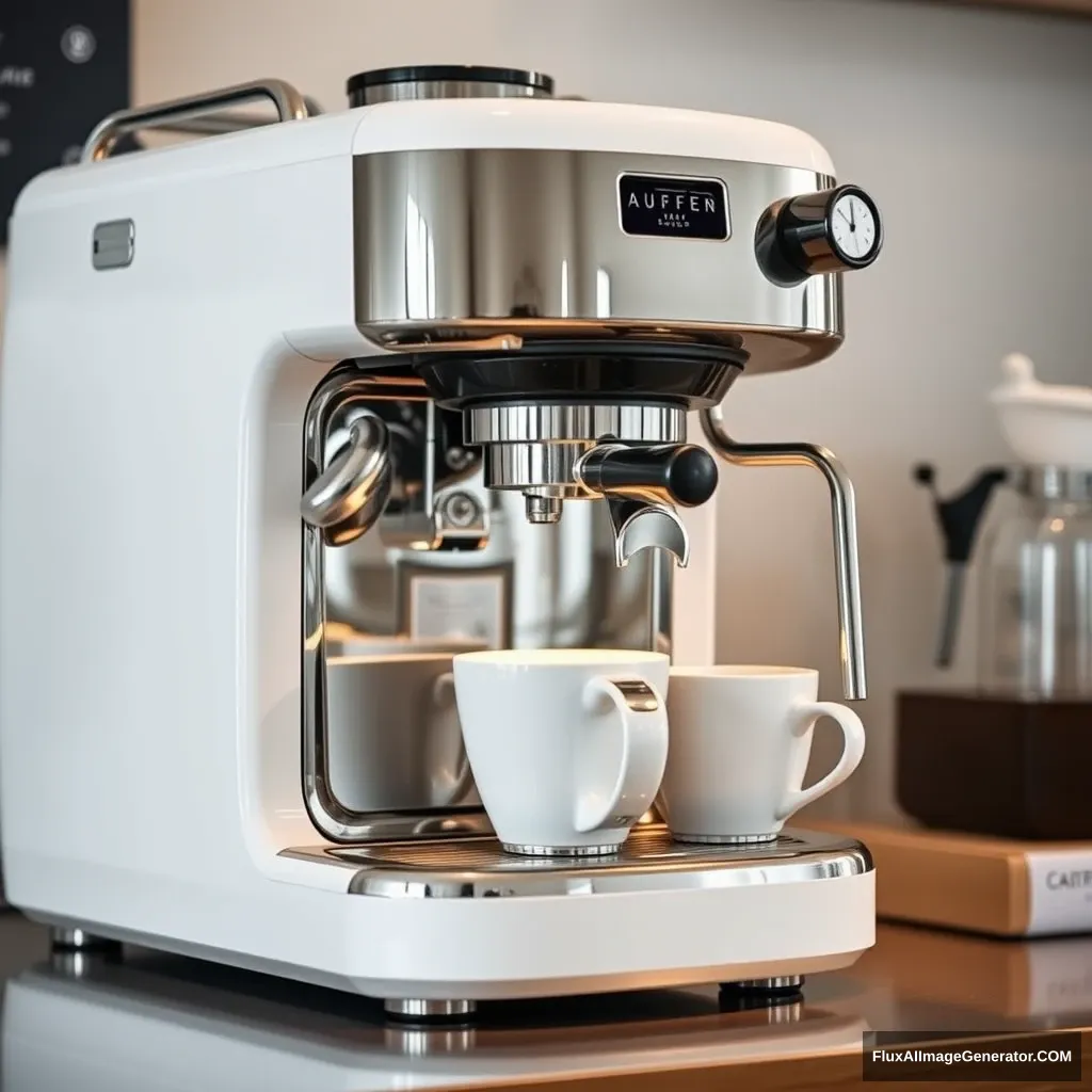 A coffee machine, beautiful. - Image