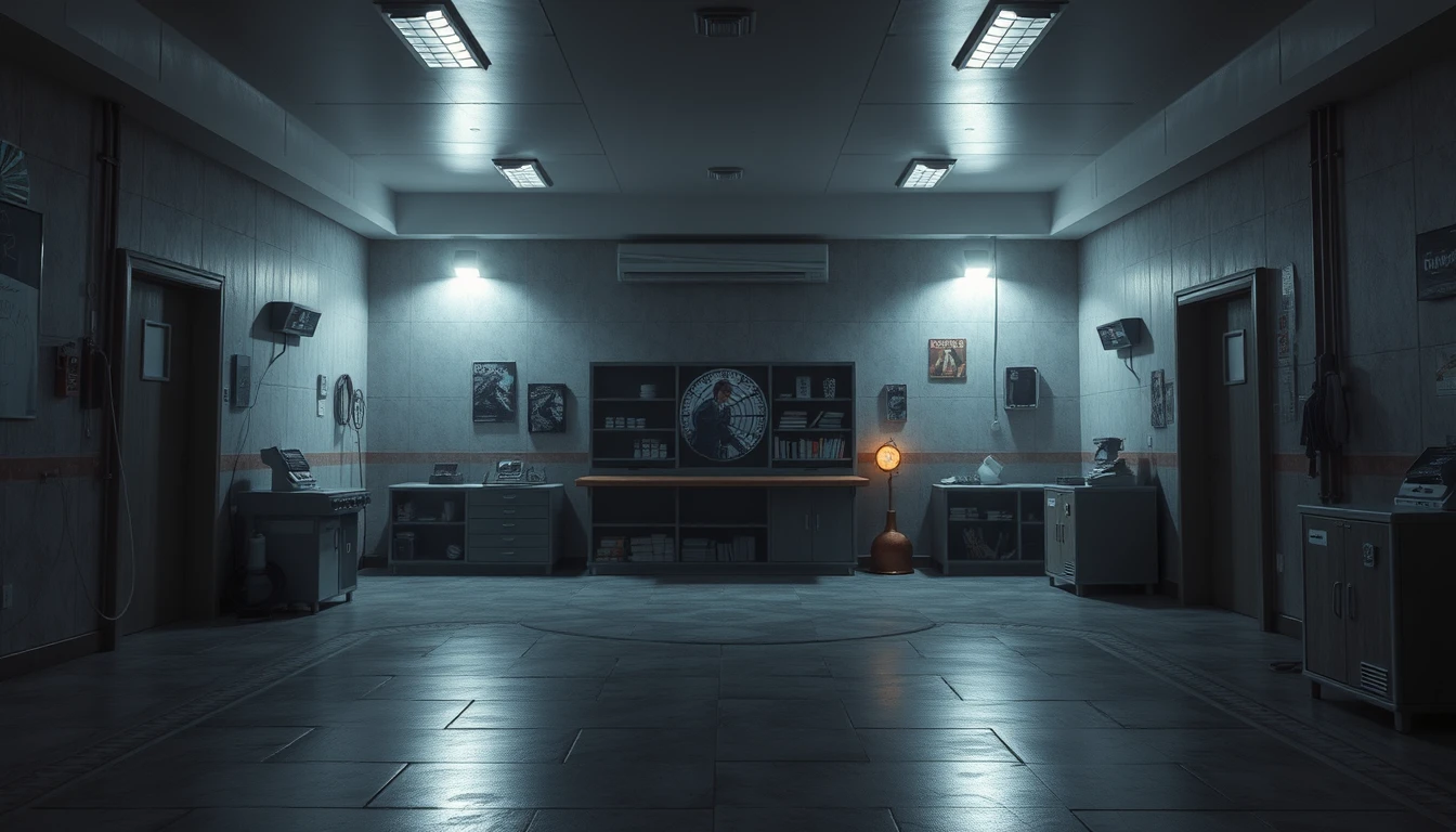 realistic image of backroom - Image