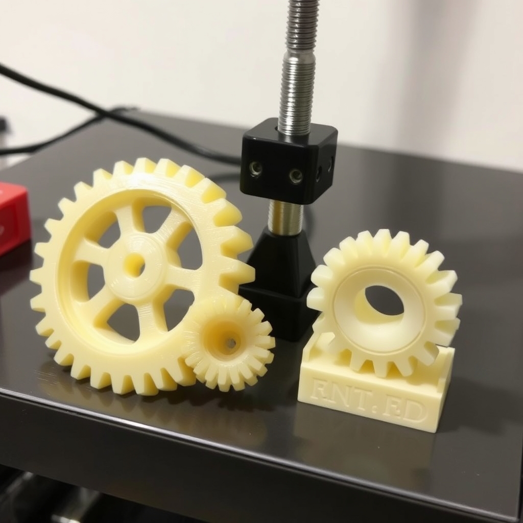 3D Printing in Action: Gears Taking Shape