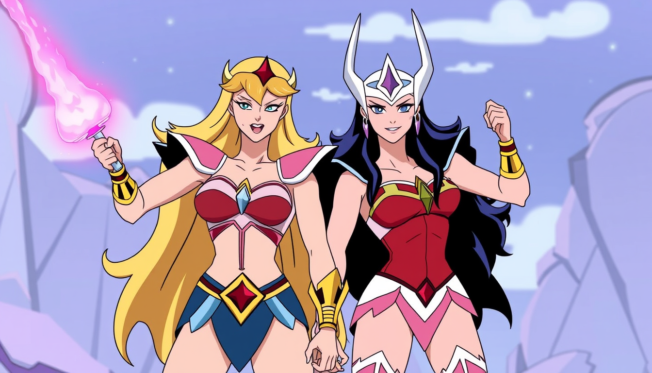 Double trouble from She-Ra.