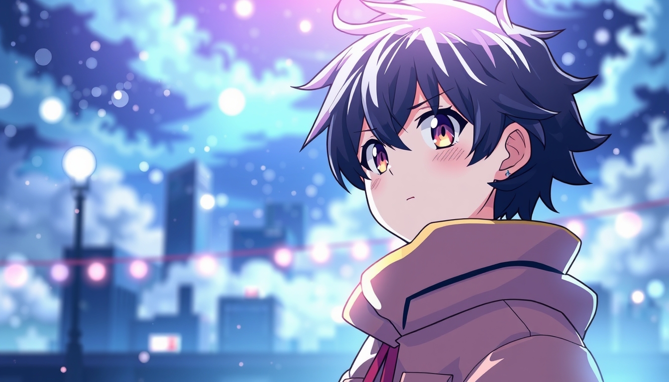 boy, smart and cool, anime, 32K UHD, high detailed - Image