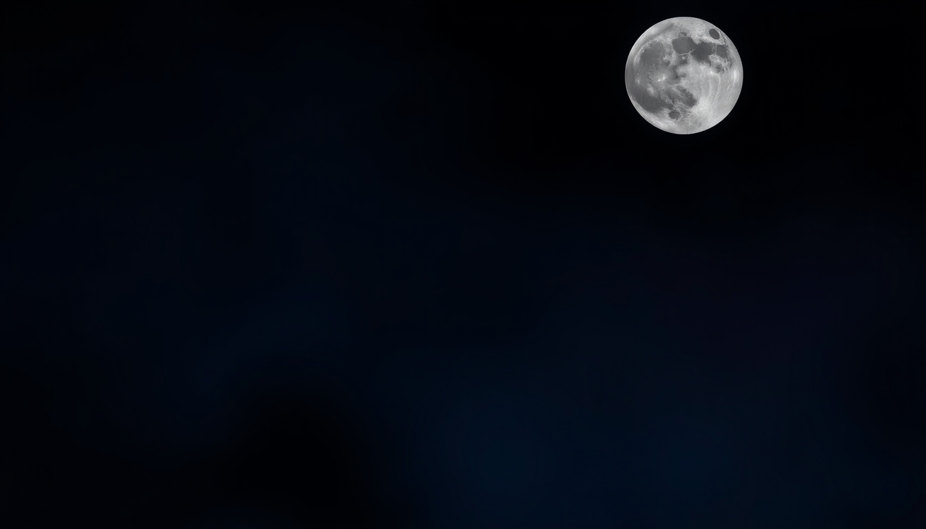 abstract background moon