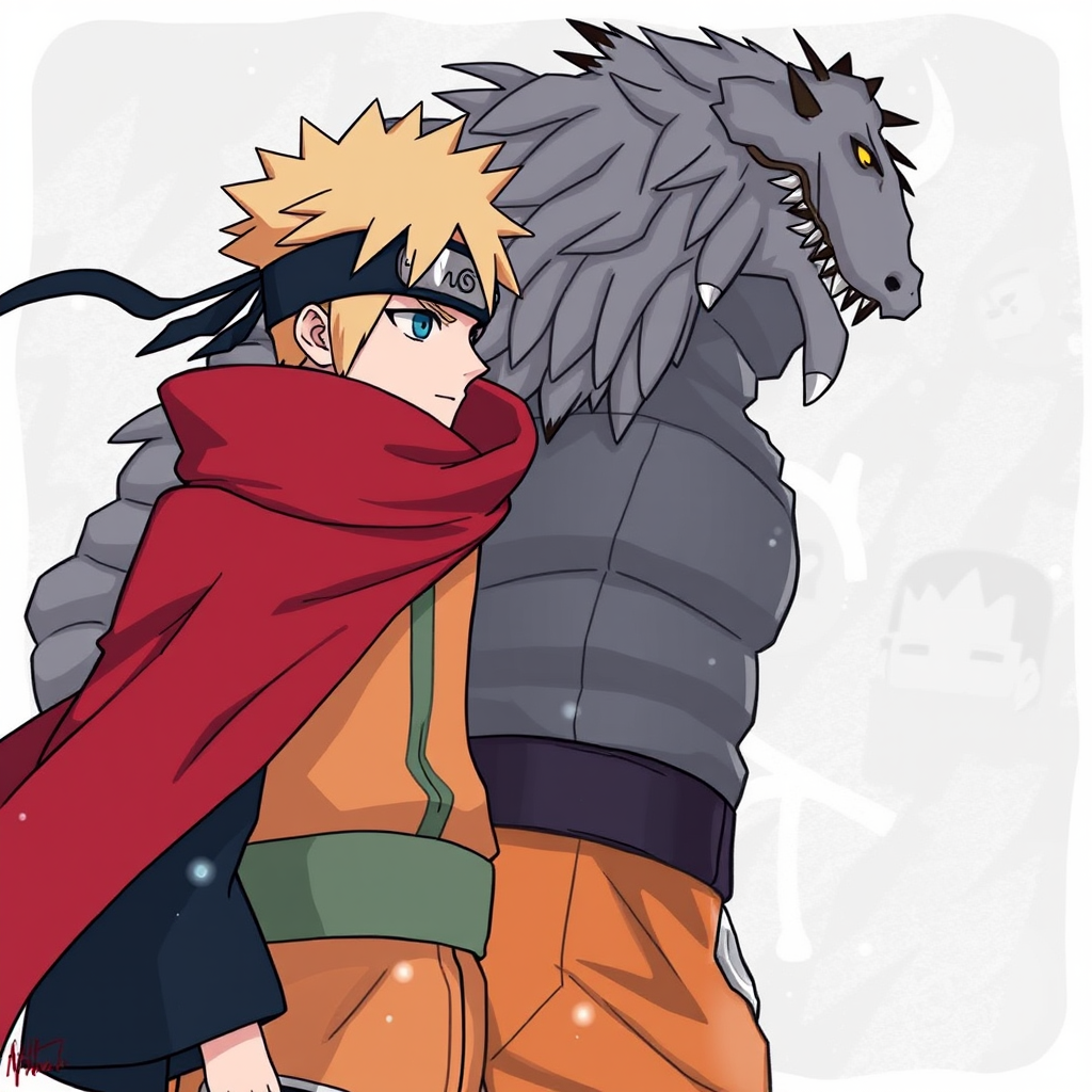 Naruto and sow yamato