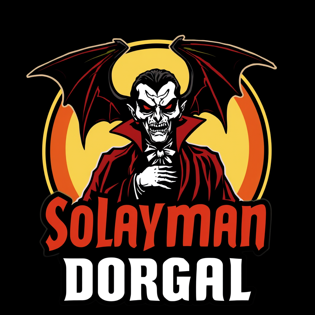 "SOLAYMAN DORGAL" Logo design of a Dracula