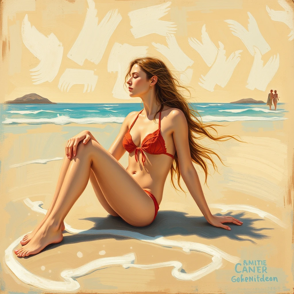 "Beauty on the beach" - Image