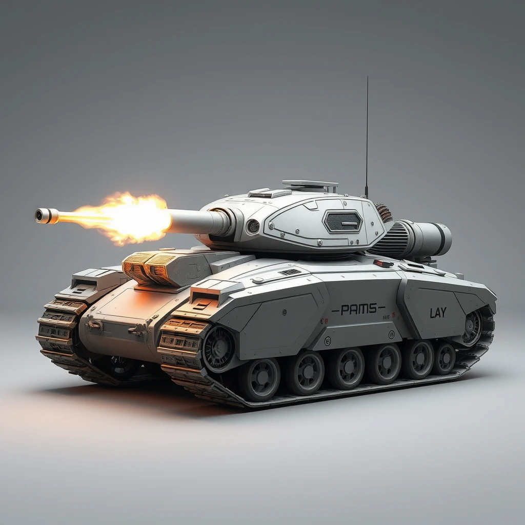 "Future-type tank that fires shells" - Image