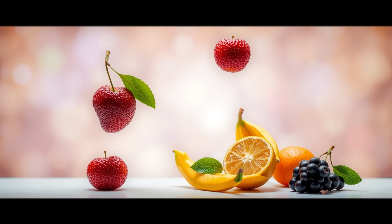 abstract background fruit