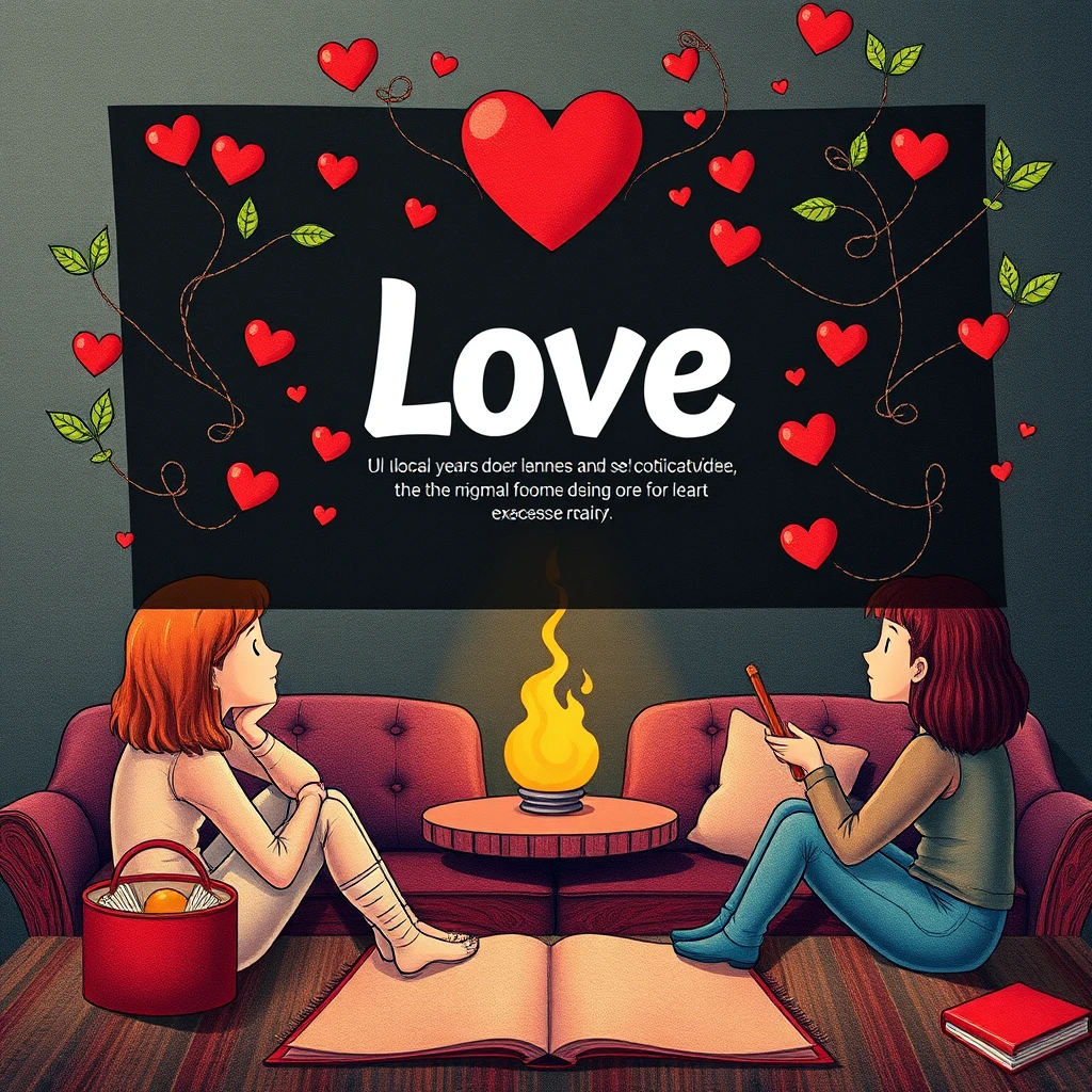 Rich, interesting, and diverse, web design for the website typology of love home page, high quality.