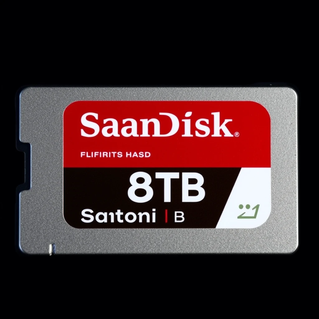 An 8TB SanDisk TF card. - Image