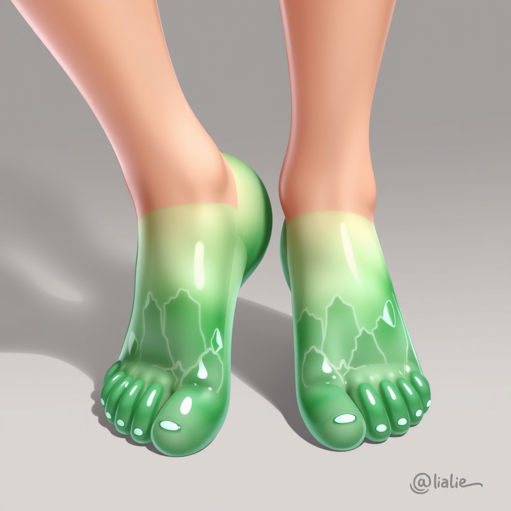 "Anime Jade Feet" - Image