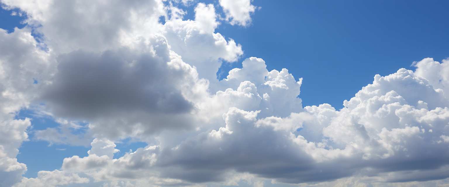 clouds, high quality, photorealistic, sky, blue - Image