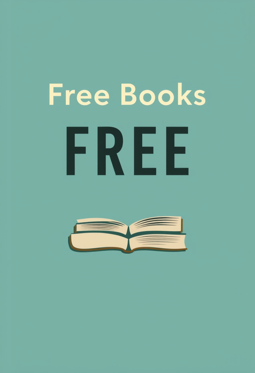 minimalist cover of the book "Free Books"