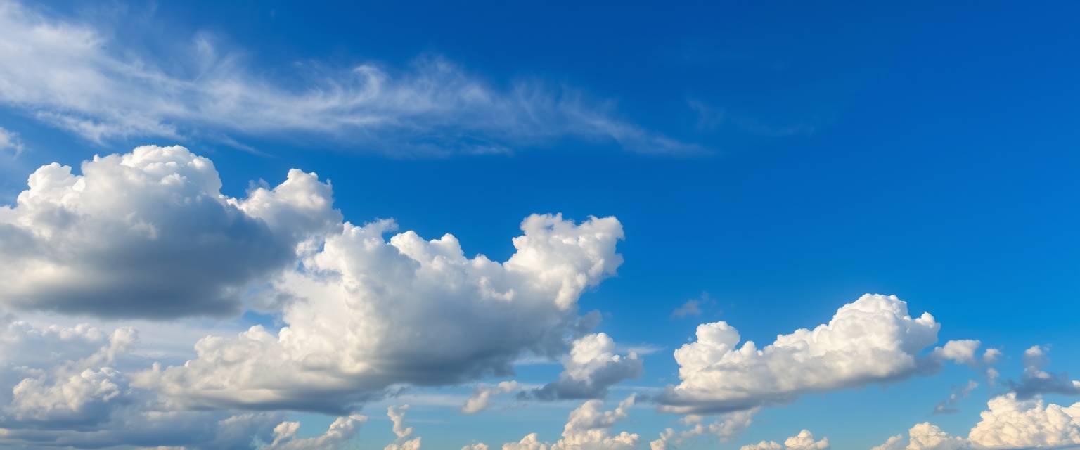 clouds, high quality, photorealistic, sky, blue