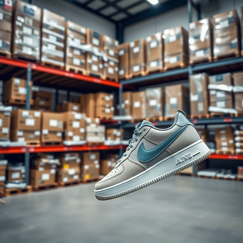 All about the warehouse for company RY, create Nike shoes.