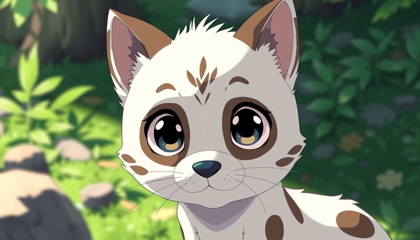 Animal, smart and cool, anime, 32K UHD, high detailed. - Image