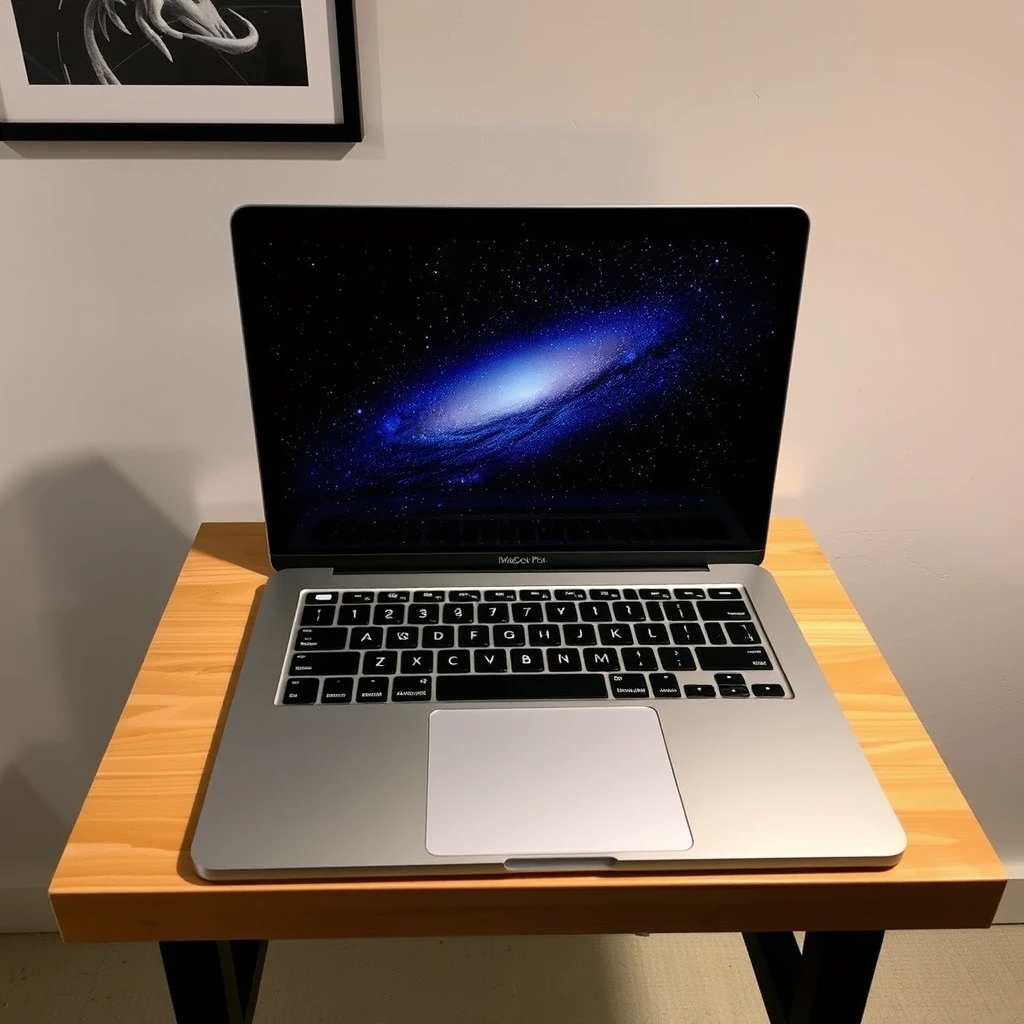 MacBook Pro 2025, M5, 16.9 inch, narrow screen, space black