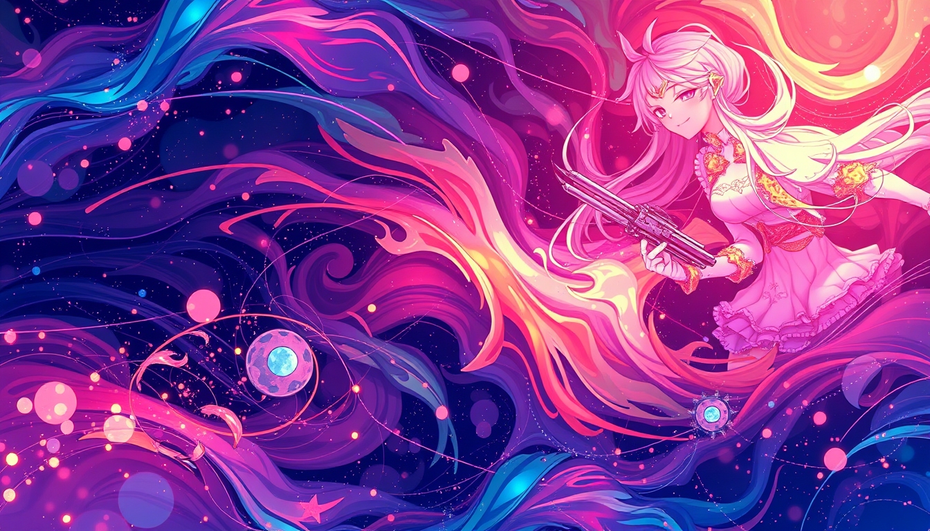 anime, abstract background, 32K UHD, high detailed