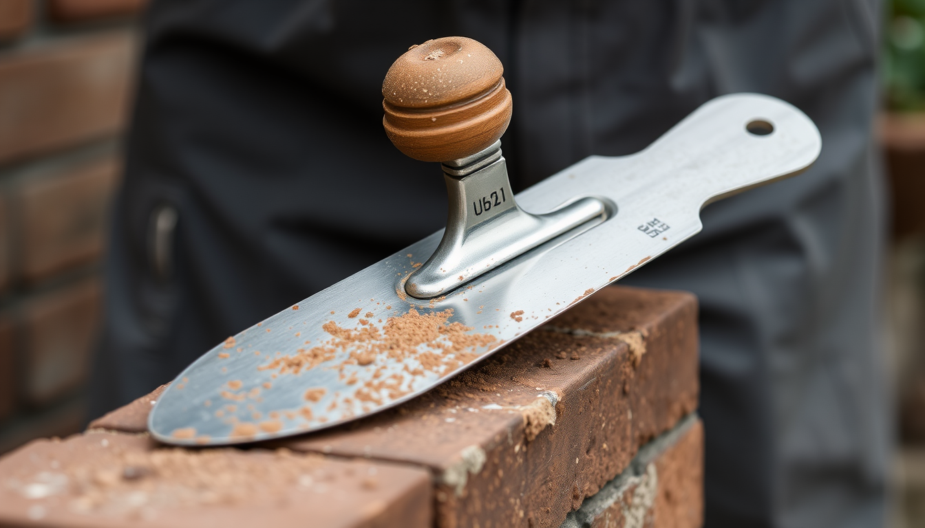 a brick trowel - Image