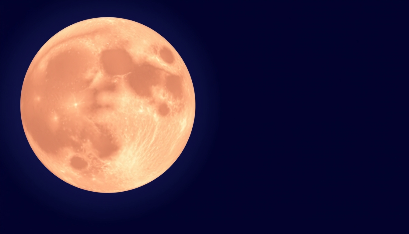 abstract background moon