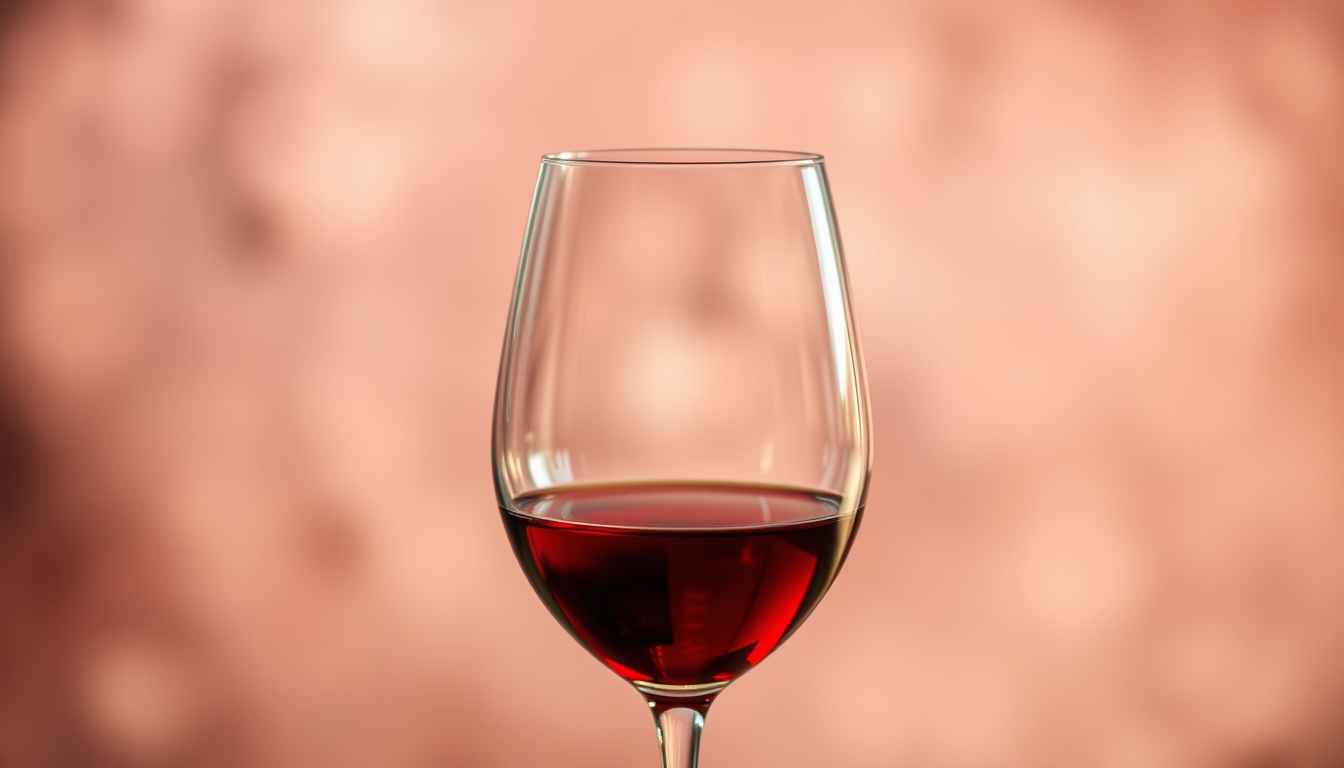 Blurry wine glass with abstract background for web design in Instagram style