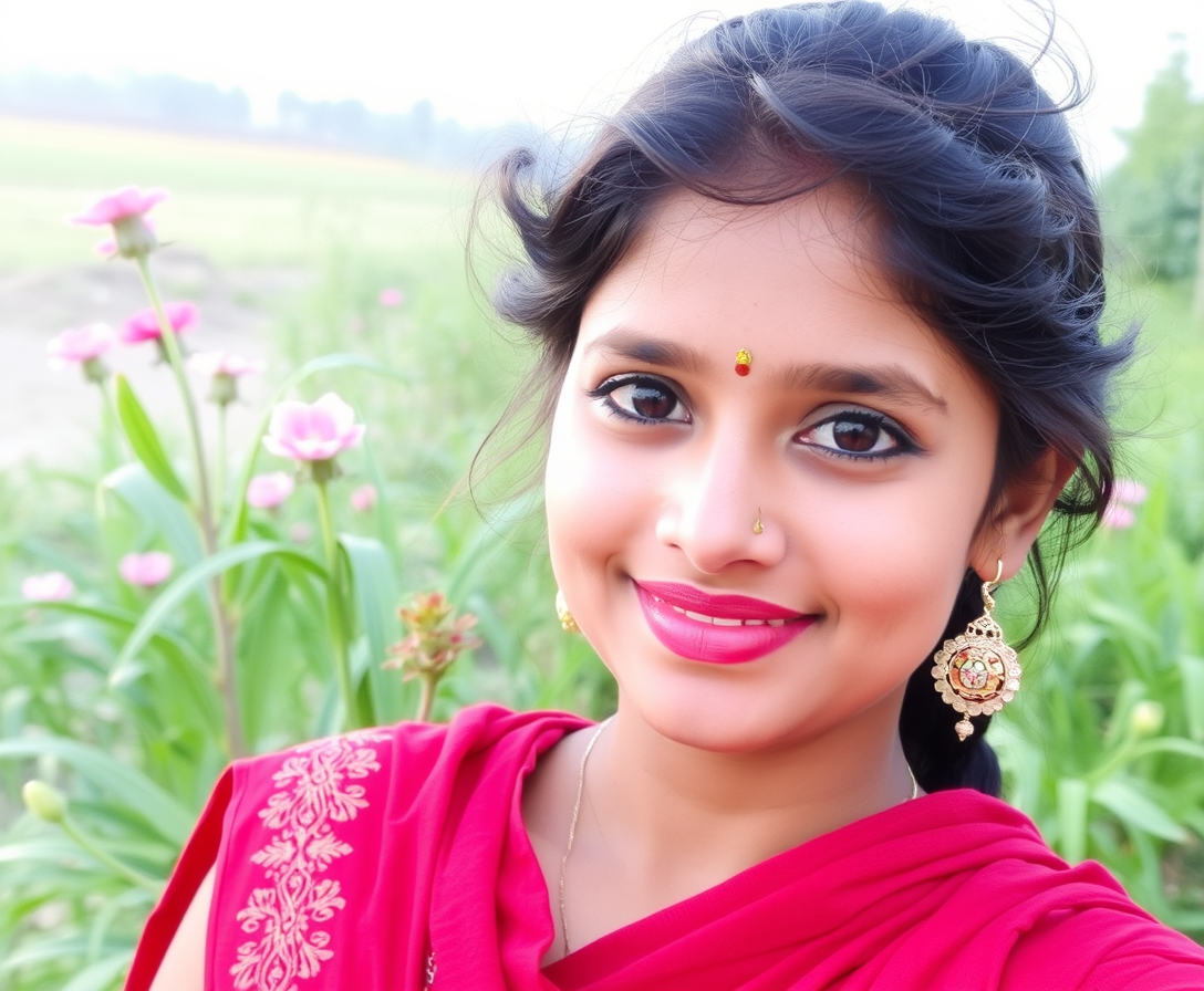 "Very beautiful girl from India."