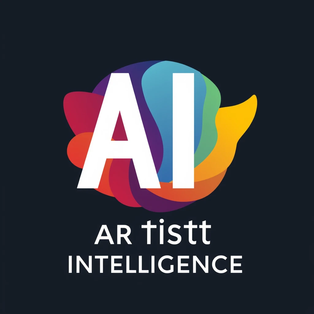 Logo of artistic intelligence: featuring the letter AI and the text Artistic Intelligence.