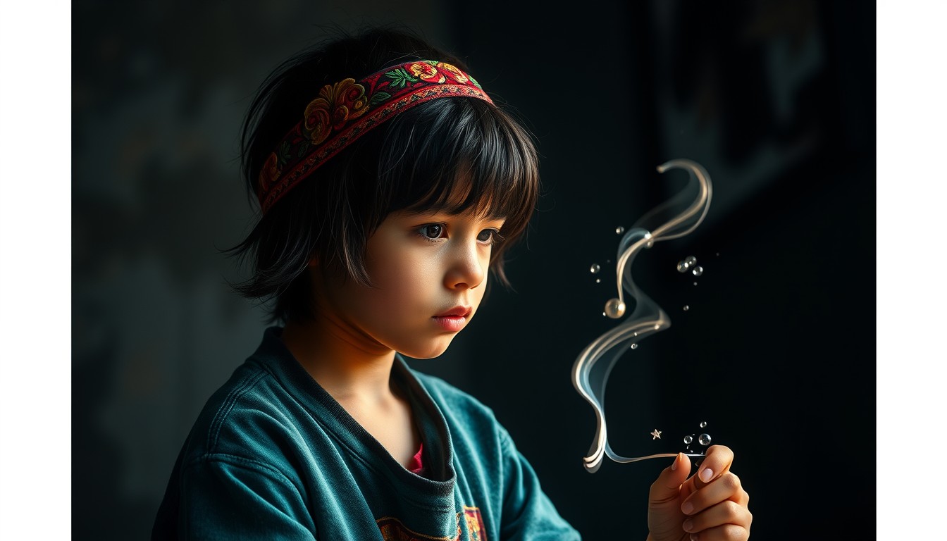 Young artist