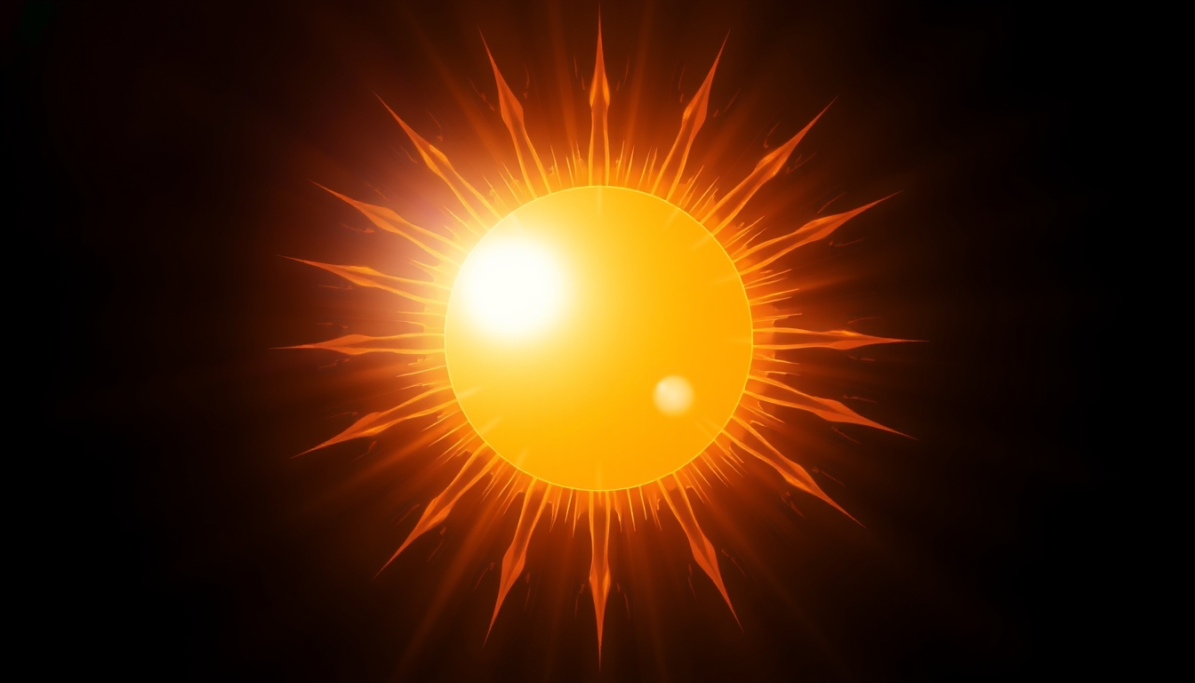 abstract background sun - Image