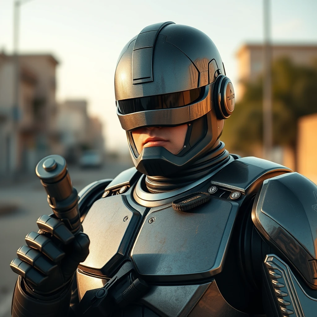 'Robocop in Mostaganem'