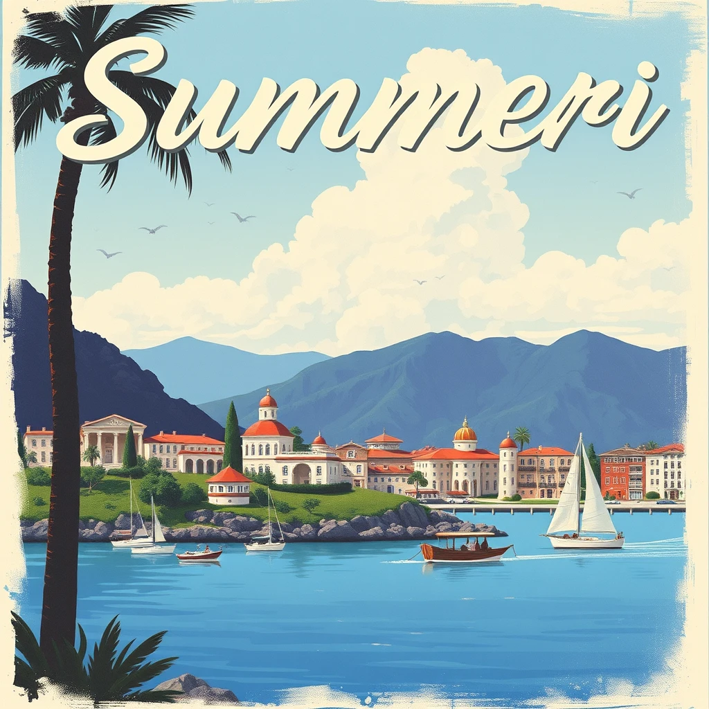 "Summer Travel Poster"