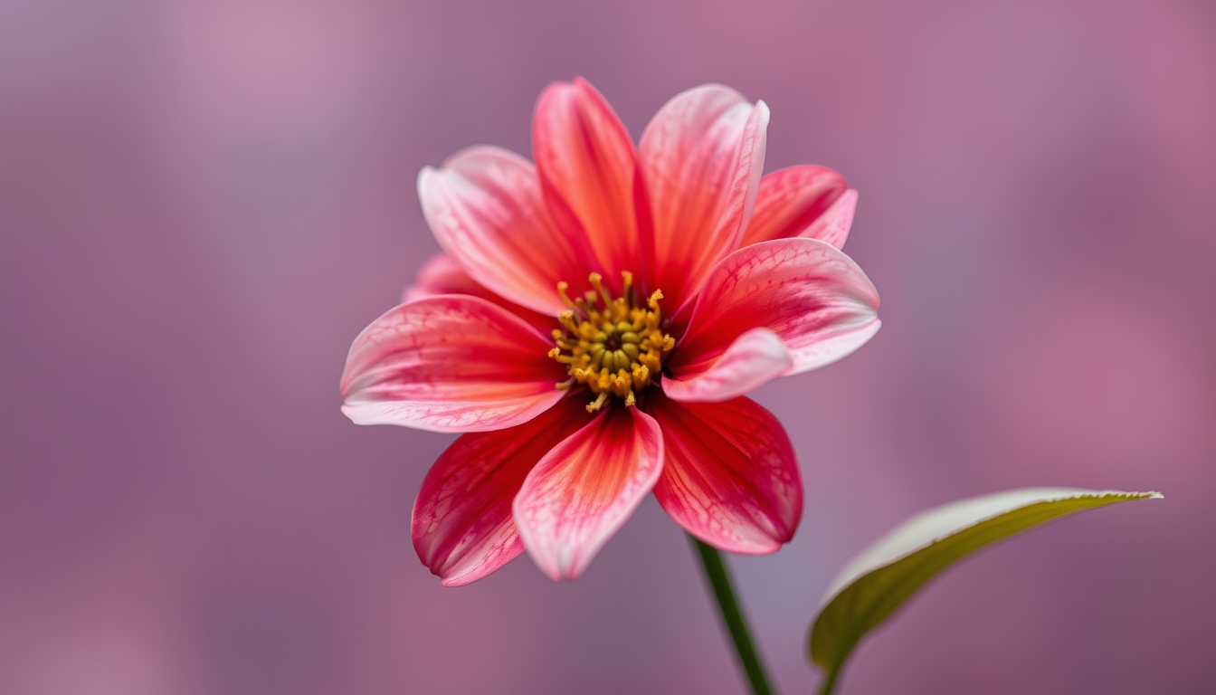 Abstract background flower