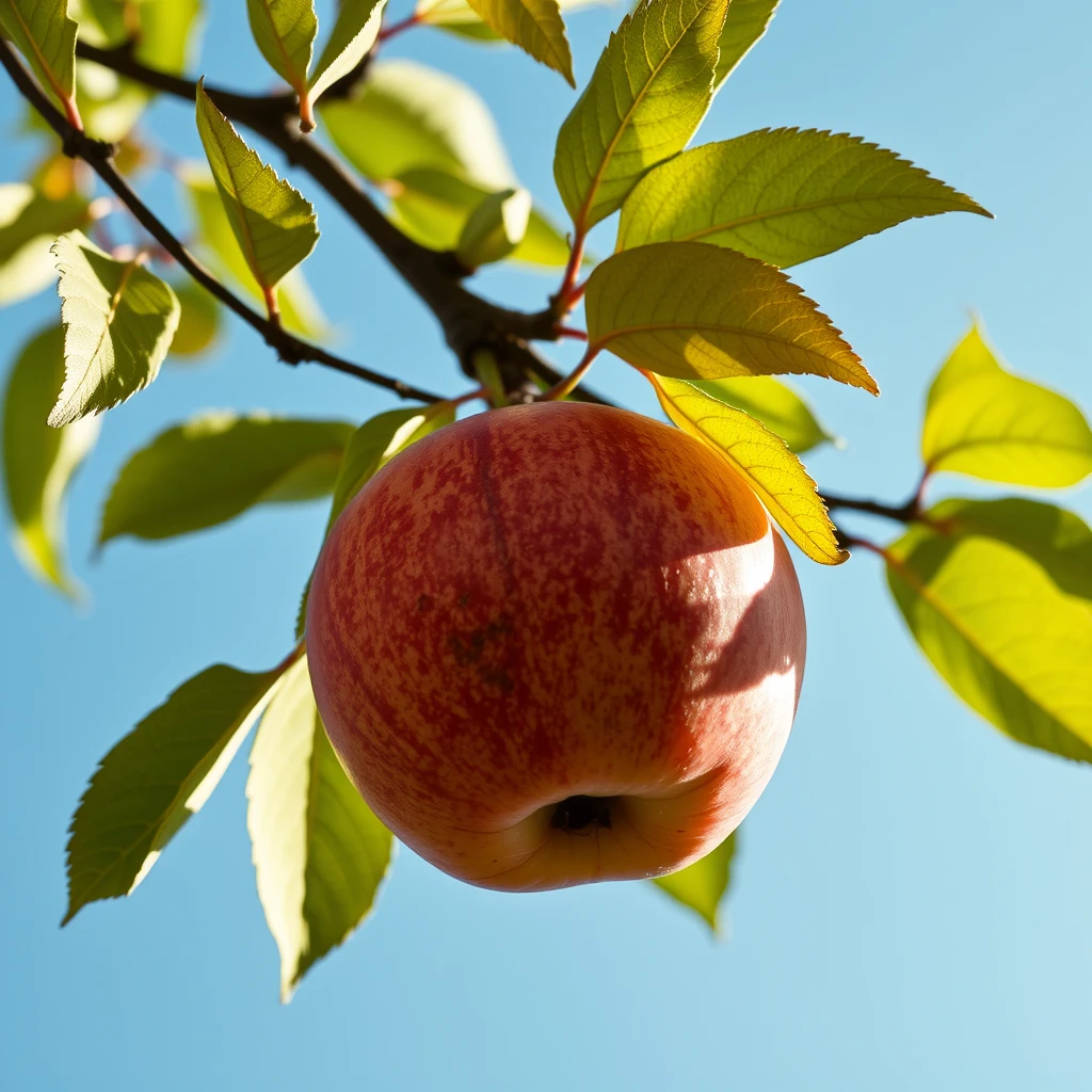 apple in sky