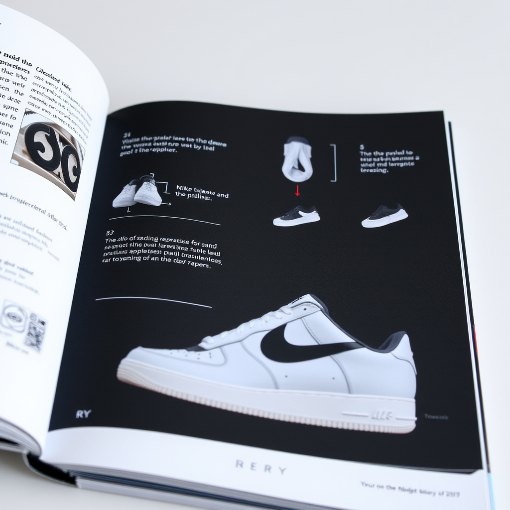 Book with procedures to create Nike shoes for the department 'warehouse', with brand 'RY'.