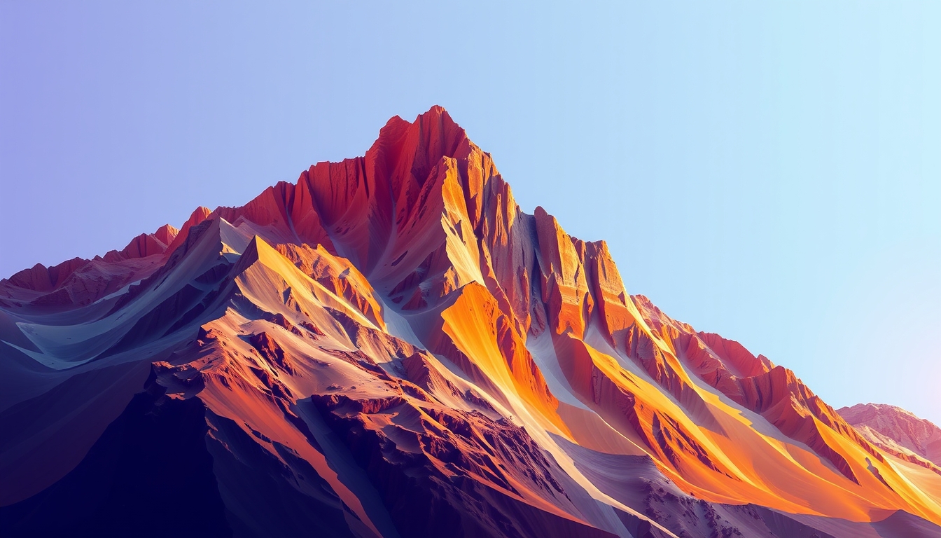 Abstract background mountain