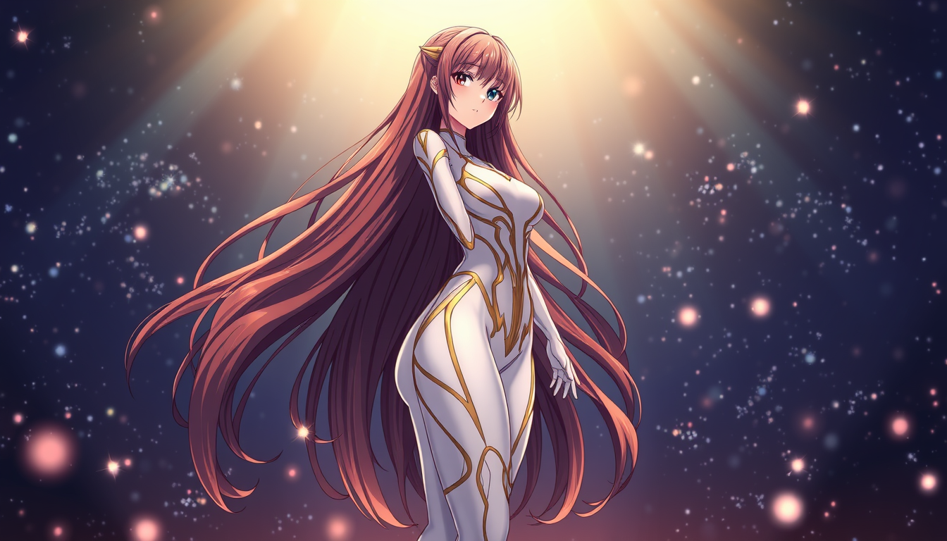 Anime art of a motherly Orihime, body suit, long hair, natural reflective, detailed body, standing, wallpaper anime background, stunning details, anime artwork, illustration quality, wallpaper engine, 4k.