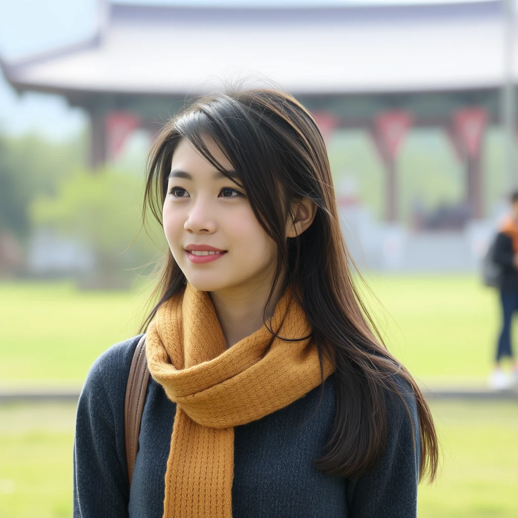 A young Asian woman - Image