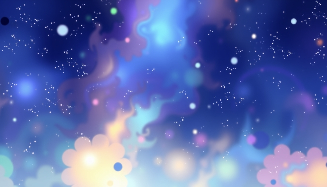 anime, abstract background