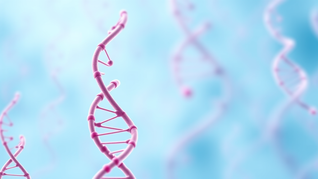 Abstract background with DNA DNA DNA DNA DNA DNA, a stock photo, Shutterstock, science background, medical background, laboratory background, lab background, biochemical illustration, sterile background, light blue pastel background, blue background color. - Image