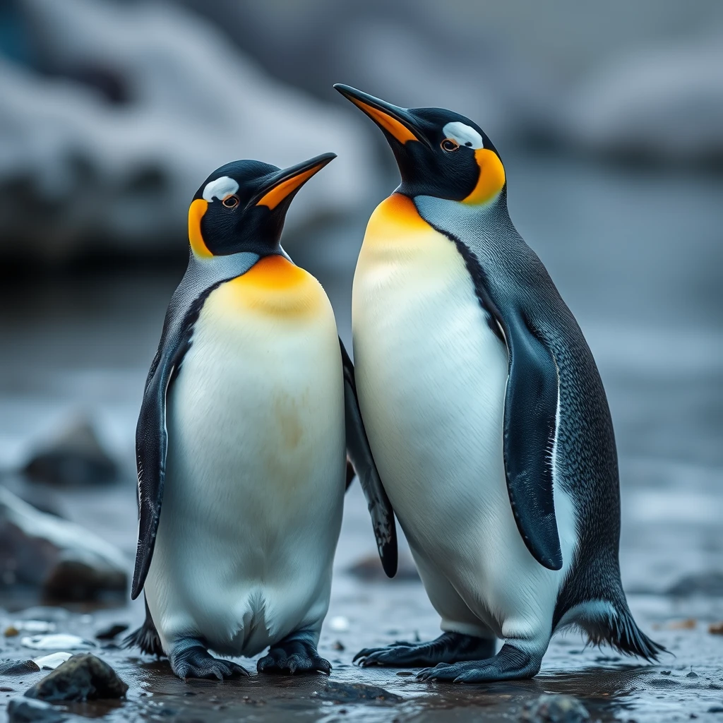 Two penguins