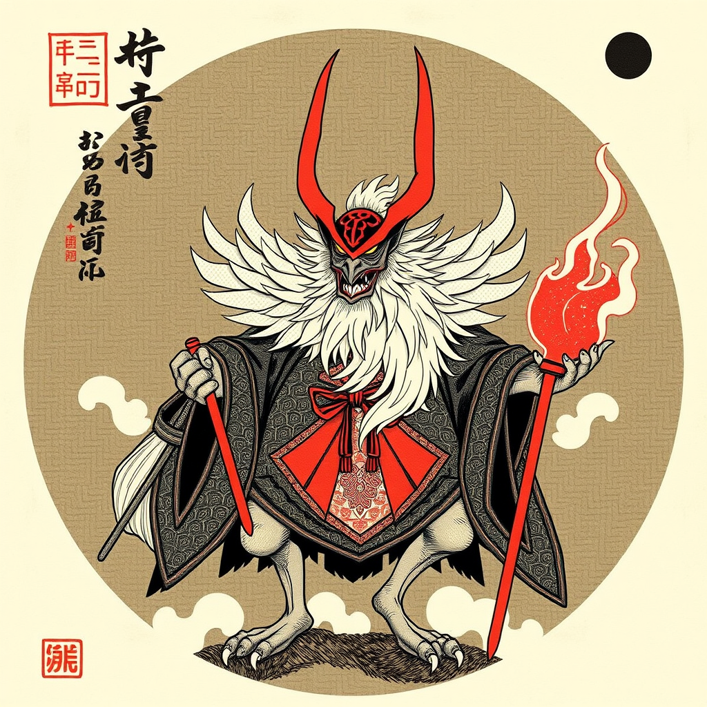 "Tengu, Japanese legend" - Image