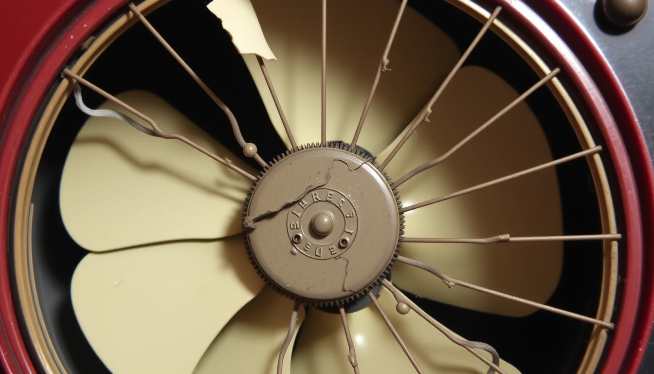 Broken fan