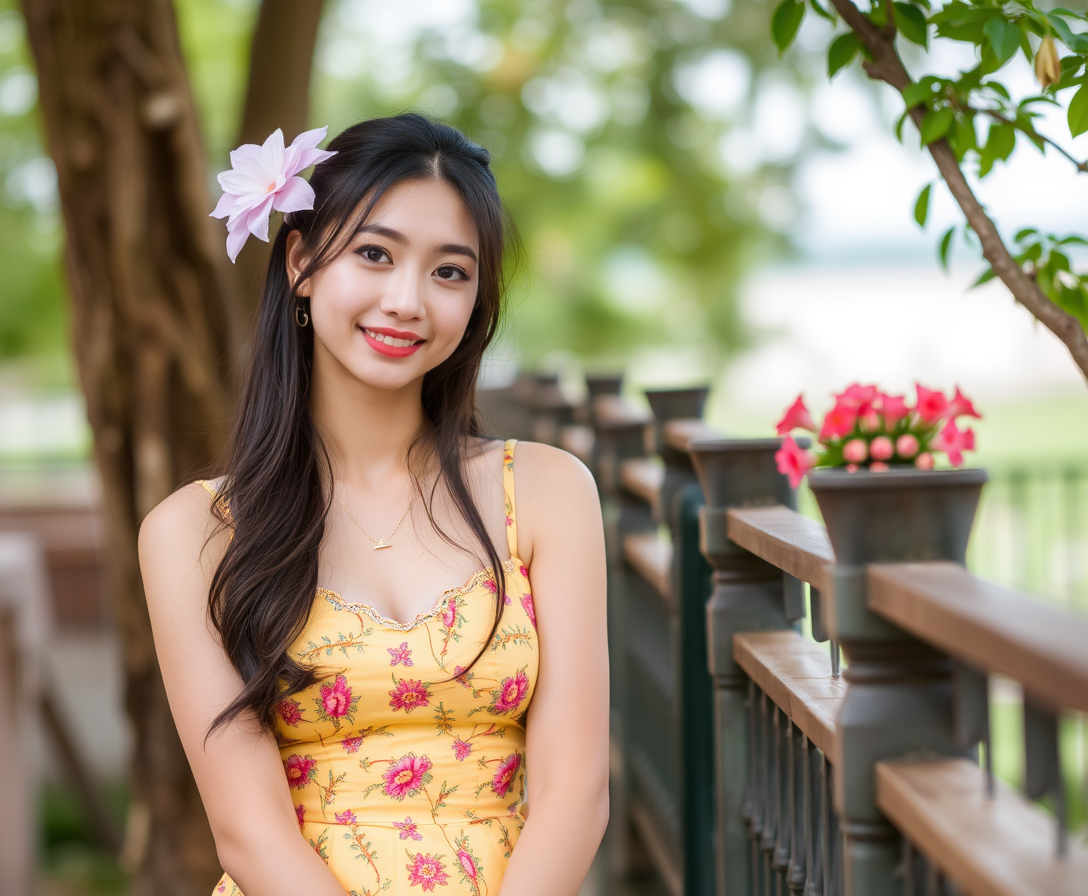 Vietnamese girls are very beautiful, very enchanting, and charming.