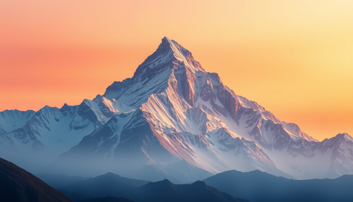 Abstract background mountain