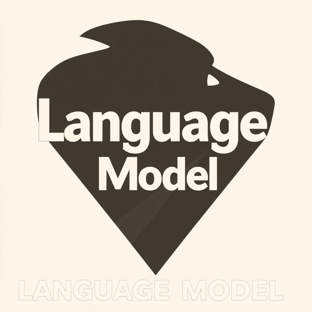 Logo of the large language model - Image