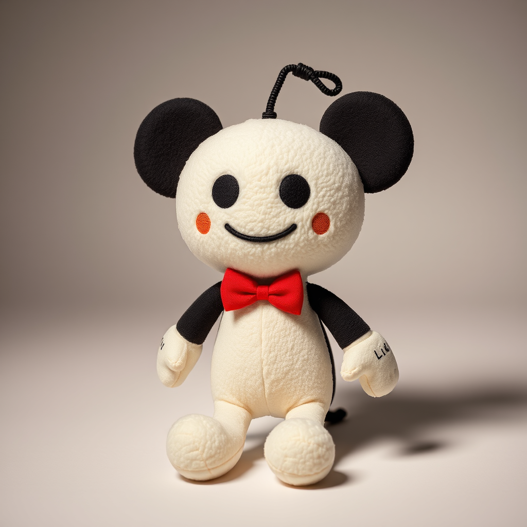 DIsney style, Reddit plushie, product shot, studio lighting - Image