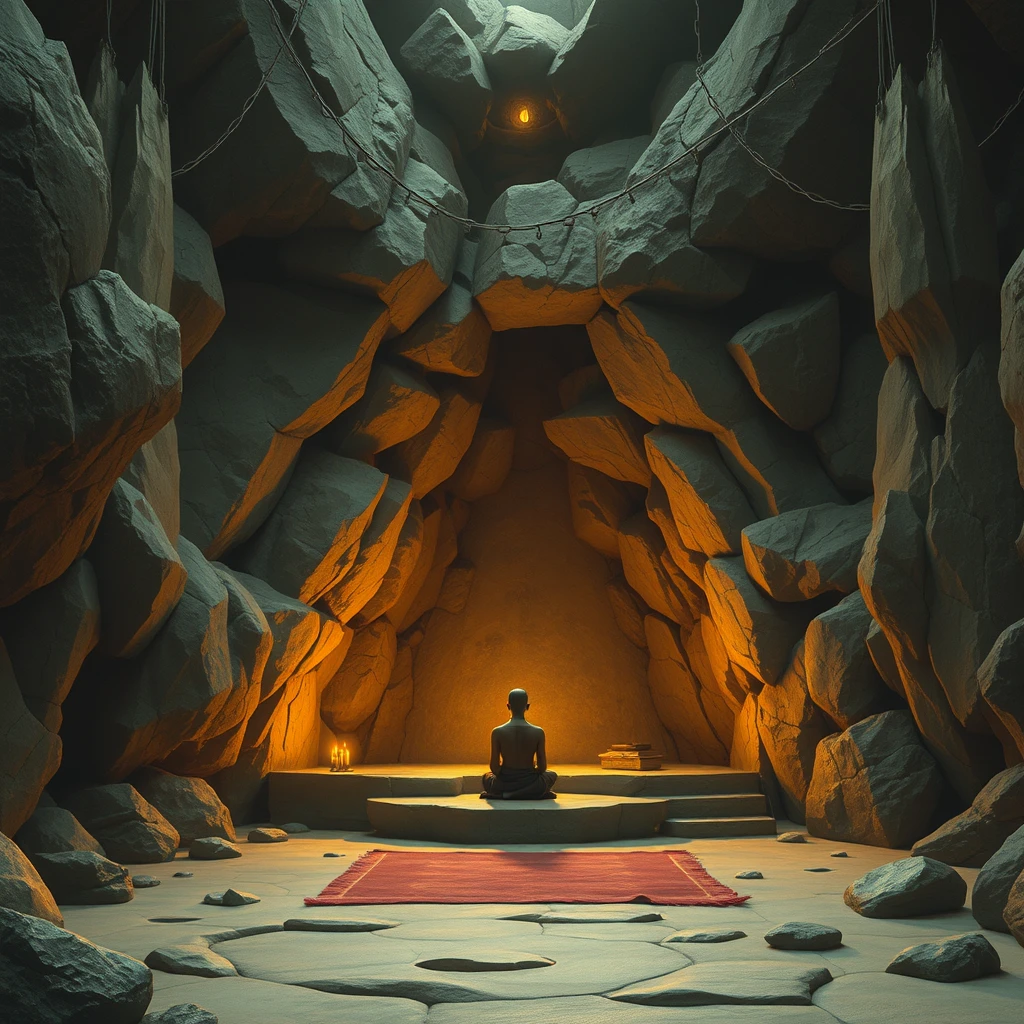 "A cave where immortals can meditate and cultivate."